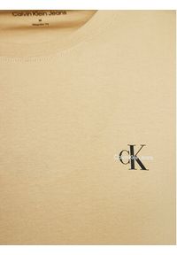 Calvin Klein Jeans Komplet 2 t-shirtów J30J320199 Beżowy Regular Fit. Kolor: beżowy. Materiał: bawełna #3