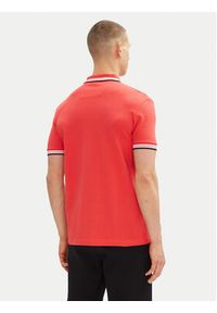 BOSS Polo Paddy 50469055 Czerwony Regular Fit. Typ kołnierza: polo. Kolor: czerwony. Materiał: bawełna #4