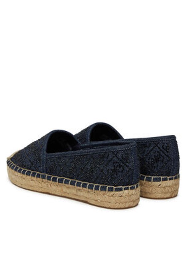 Guess Espadryle FLJODY DEN14 Granatowy. Kolor: niebieski. Materiał: materiał