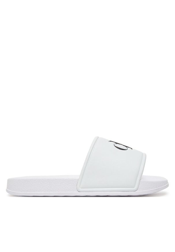 Klapki Calvin Klein Jeans. Kolor: biały