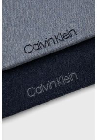 Calvin Klein skarpetki (2-pack) damskie. Kolor: niebieski #2