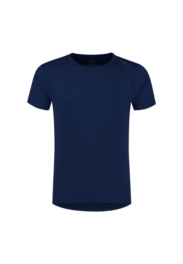 ROGELLI - Funkcjonalna koszulka męska Rogelli PROMOTION. Kolor: niebieski, wielokolorowy, żółty