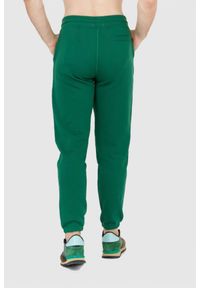 Aeronautica Militare - AERONAUTICA MILITARE Zielone spodnie męskie dresowe. Kolor: zielony. Materiał: bawełna #4