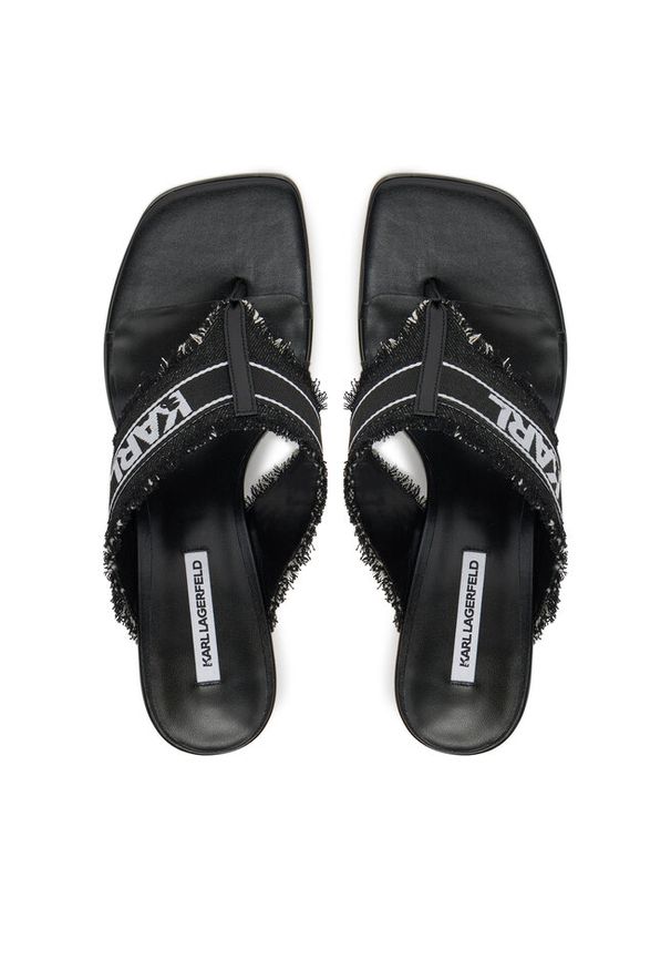Karl Lagerfeld - Japonki KARL LAGERFELD. Kolor: czarny