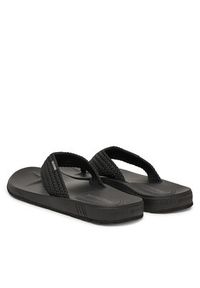 TOMMY HILFIGER - Tommy Hilfiger Japonki Molded Web Beach Sandal FM0FM05434 Czarny. Kolor: czarny. Materiał: materiał #3