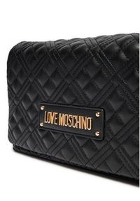 Love Moschino - LOVE MOSCHINO Torebka JC4230PP0LLA0000 Czarny. Kolor: czarny. Materiał: skórzane