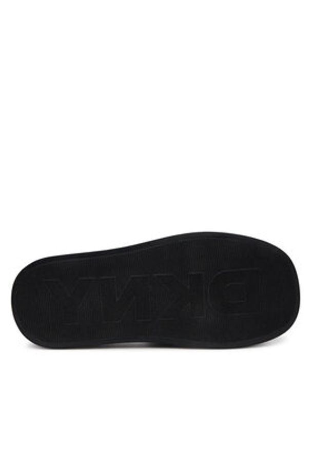 DKNY Klapki K2500541 Czarny. Kolor: czarny. Materiał: materiał