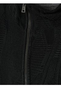 La Haine Inside Us Sweter Full Zip | LM244 | Mężczyzna | Czarny. Okazja: na co dzień. Typ kołnierza: kaptur. Kolor: czarny. Materiał: poliester, bawełna. Wzór: aplikacja, jednolity. Styl: sportowy, casual, elegancki #7