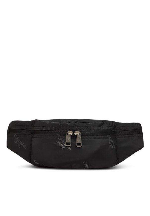Calvin Klein Jeans Saszetka nerka Sport Essentials Waistbag40 Aop K50K511718 Czarny. Kolor: czarny. Materiał: materiał