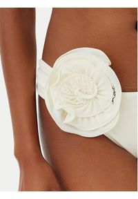 Karl Lagerfeld - KARL LAGERFELD Dół od bikini A2W46005 Beżowy. Kolor: beżowy. Materiał: syntetyk #4