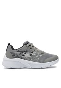 skechers - Skechers Sneakersy Quick Sprint 403769L/GYBK Szary. Kolor: szary. Materiał: materiał. Sport: bieganie