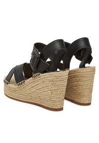 BOSS Espadryle Madeira 50546334 Czarny. Kolor: czarny. Materiał: skóra #5