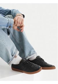 Guess Jeans Sneakersy EO-ORTEGO-01 126AM Czarny. Kolor: czarny. Materiał: skóra #2