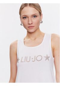 Liu Jo Beachwear Top VA3100 J5360 Biały Regular Fit. Kolor: biały. Materiał: wiskoza #4