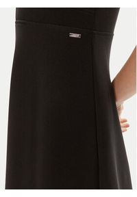 Armani Exchange Sukienka koktajlowa 8NYA95 YJ83Z 1200 Czarny Slim Fit. Kolor: czarny. Materiał: syntetyk. Styl: wizytowy