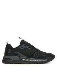 Versace Jeans Couture Sneakersy 79YA3SA8 ZSD07 Czarny. Kolor: czarny. Materiał: materiał