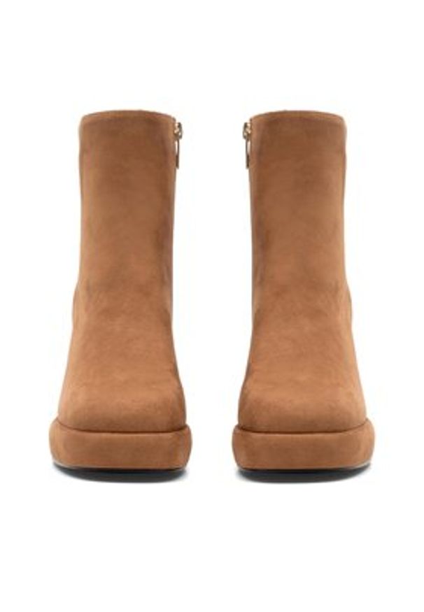 Jenny Fairy Botki KLARE WYL3592-1 Brązowy. Kolor: brązowy. Materiał: materiał