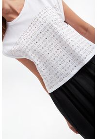 Liu Jo - T-shirt damski LIU JO. Materiał: bawełna