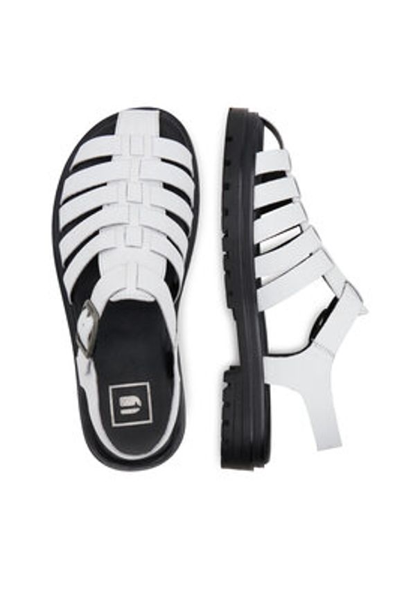 G-Star RAW - G-Star Raw Sandały WI34-23568-03 Biały. Kolor: biały. Materiał: skóra