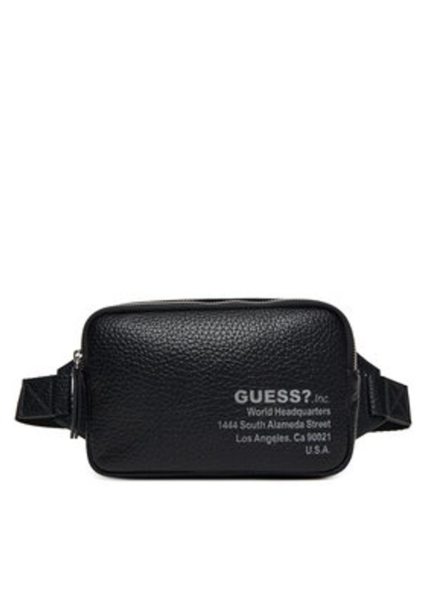 Guess Nerka HMNYLP P5424 Czarny. Kolor: czarny. Materiał: skóra