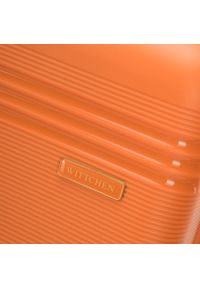 Wittchen - Zestaw jednokolorowych walizek z polipropylenu. Kolor: pomarańczowy. Styl: elegancki #10