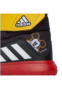 Adidas - Buty adidas Winterplay Disney Mickey Jr IG7189 czarne. Zapięcie: rzepy. Kolor: czarny. Materiał: materiał, guma. Szerokość cholewki: normalna. Wzór: motyw z bajki #6