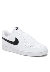 Nike COURT VISION LO BE Sneakersy męskie. Okazja: na co dzień, na spacer. Kolor: biały. Materiał: guma, syntetyk, skóra. Szerokość cholewki: normalna. Sezon: lato. Model: Nike Court. Sport: turystyka piesza #3