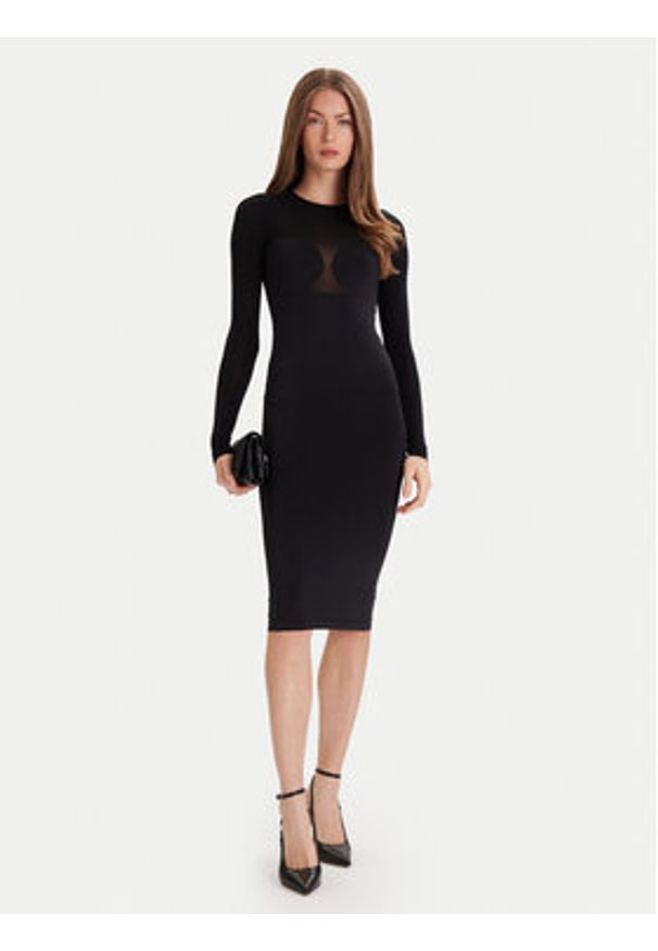 Wolford Sukienka koktajlowa Bustier 57200 Czarny Slim Fit. Kolor: czarny. Materiał: syntetyk. Styl: wizytowy