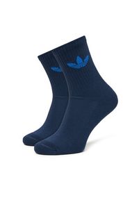 Adidas - adidas Zestaw 6 par wysokich skarpet unisex Trefoil Cushion JY2679 Kolorowy. Materiał: materiał, bawełna. Wzór: kolorowy #3