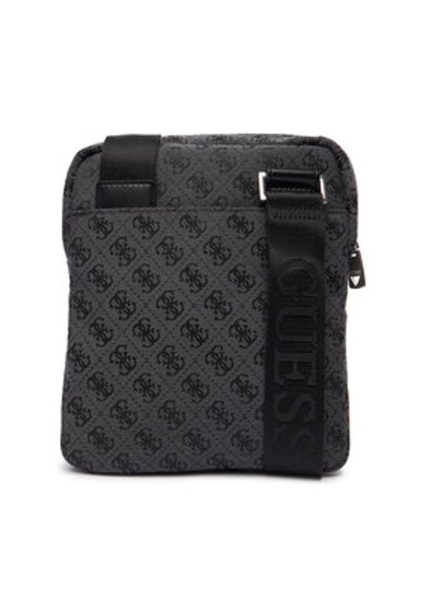 Guess Saszetka HMBOST P6123 Czarny. Kolor: czarny. Materiał: materiał