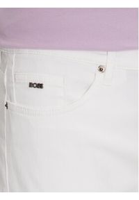 BOSS - Boss Jeansy Delaware3-1 50514321 Biały Slim Fit. Kolor: biały #3