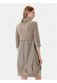 Joseph Ribkoff Sukienka codzienna 173444F25 Khaki Regular Fit. Okazja: na co dzień. Kolor: brązowy. Materiał: syntetyk. Typ sukienki: proste. Styl: casual #3