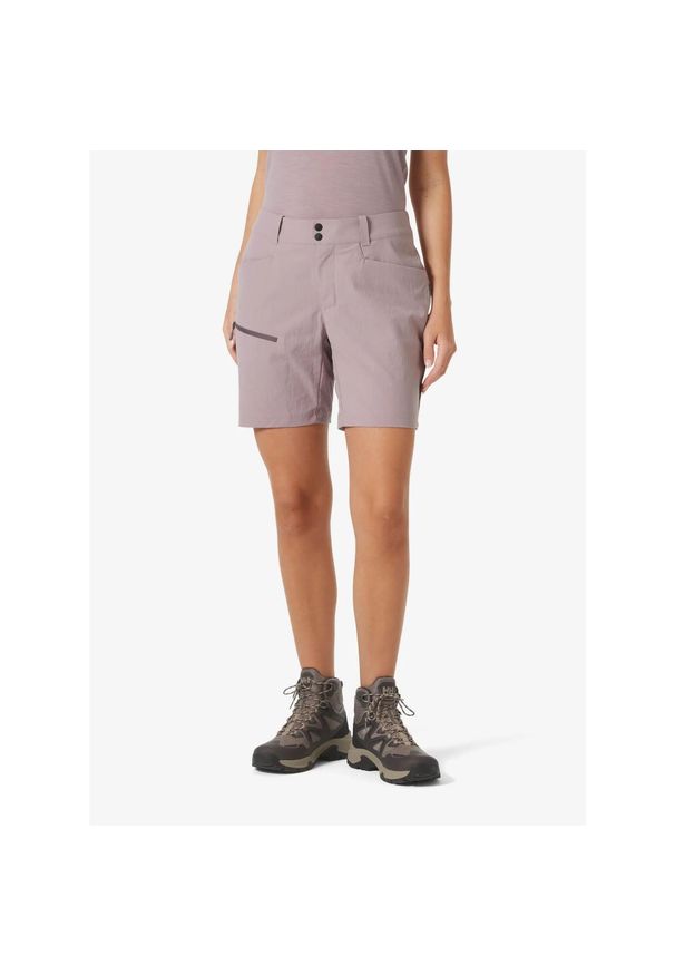 Spodenki turystyczne damskie Helly Hansen Vika Tur Shorts. Kolor: fioletowy. Sport: turystyka piesza