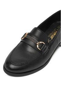 Rieker Mokasyny 46262-01 Czarny. Kolor: czarny. Materiał: skóra #4