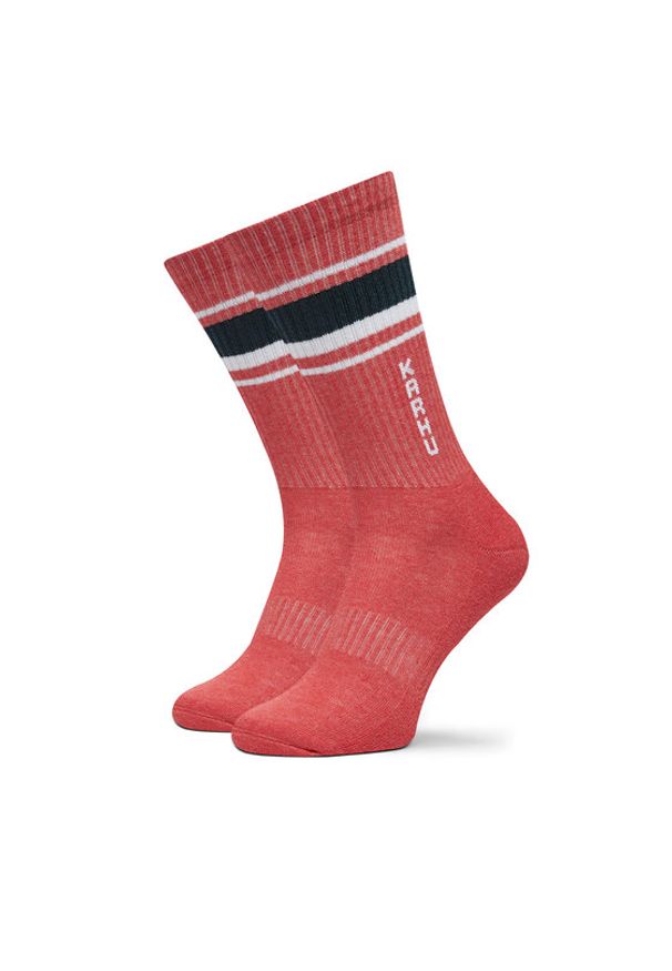 Karhu Skarpety wysokie unisex KA00108 Czerwony. Kolor: czerwony. Materiał: materiał, bawełna