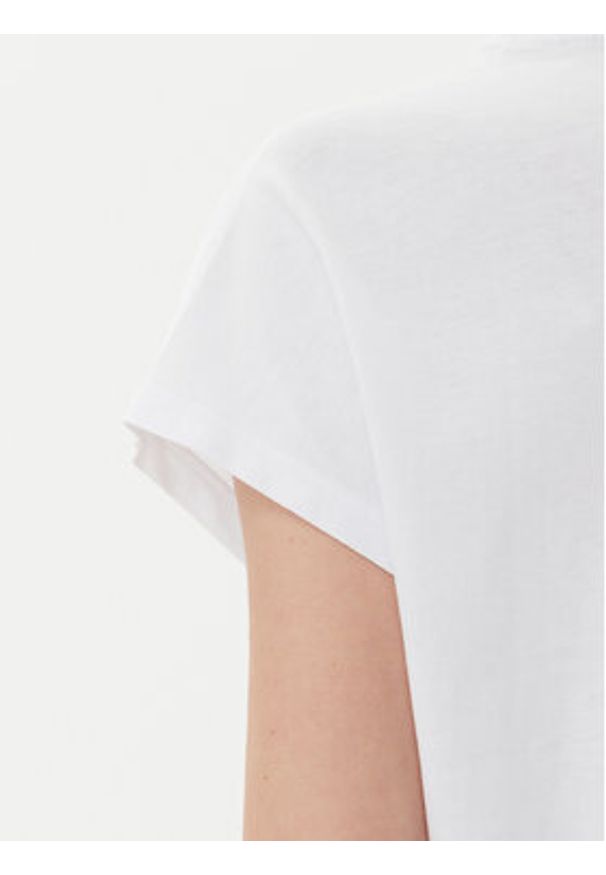 Guess T-Shirt W5YI14 I3Z14 Biały Regular Fit. Kolor: biały. Materiał: bawełna