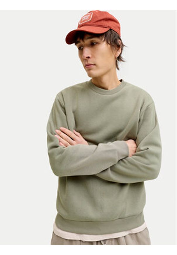 Jack & Jones Bluza Soho 12278791 Zielony Regular Fit. Kolor: zielony. Materiał: bawełna