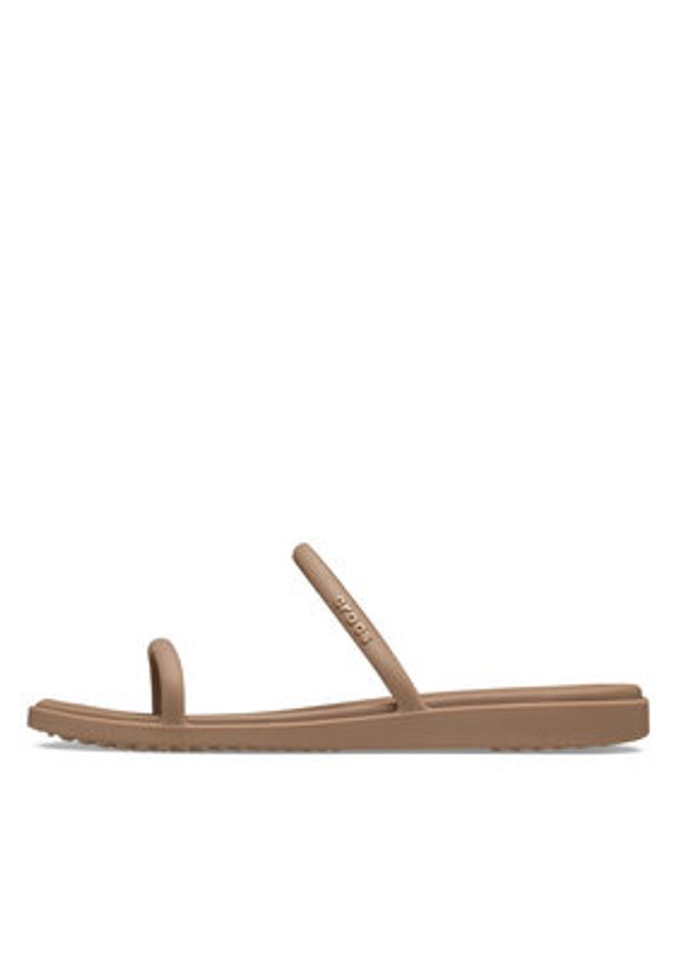 Crocs Klapki Miami Two Strap Sandal 209795 Brązowy. Kolor: brązowy