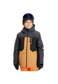 Quiksilver - Kurtka do sportów zimowych techniczna dla Chłopców DAWSON. Kolor: czarny. Materiał: poliester, materiał. Sezon: zima. Sport: narciarstwo #1