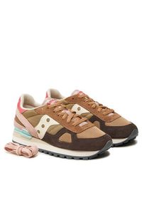 Saucony Sneakersy S1108 881 Brązowy. Kolor: brązowy. Materiał: materiał #3