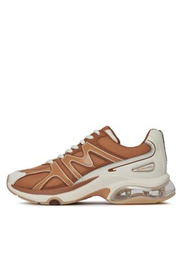 MICHAEL Michael Kors Sneakersy Kit Trainer Extreme 42R4KIFS5D Brązowy. Kolor: brązowy. Materiał: materiał