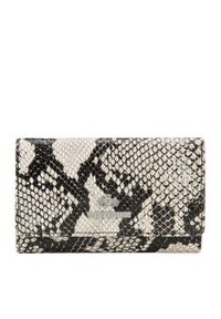 Wittchen - Damski portfel ze skóry lizard średni. Kolor: biały, wielokolorowy, czarny. Materiał: skóra #1
