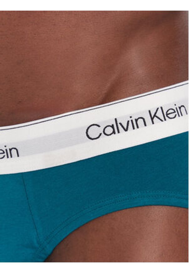 Calvin Klein Underwear Komplet 3 par slipów LV00NB4563 Kolorowy. Materiał: bawełna. Wzór: kolorowy