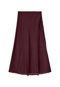Vero Moda Spódnica midi Elena 10337459 Fioletowy Regular Fit. Kolor: fioletowy. Materiał: syntetyk #3