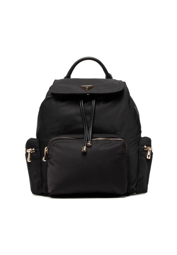 Guess Plecak Eco Gemma HWEYG8 39532 Czarny. Kolor: czarny. Materiał: materiał