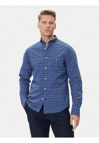 GANT - Gant Koszula 3250213 Niebieski Regular Fit. Kolor: niebieski. Materiał: bawełna