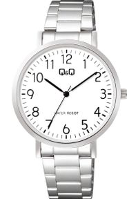 Zegarek QQ Zegarek męski QQ C34A-001P srebrny. Kolor: srebrny #1