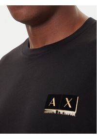Armani Exchange T-Shirt XM001911 AF10356 MC004 Czarny Regular Fit. Kolor: czarny. Materiał: bawełna #4