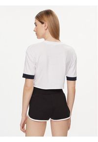 Guess T-Shirt Mylah V4GI00 I3Z14 Biały Boxy Fit. Kolor: biały. Materiał: bawełna