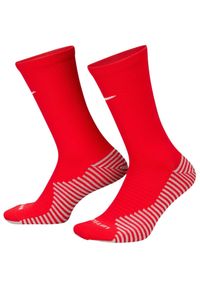 Nike - Skarpety Męskie Strike FZ8485 DriFIT. Kolor: czerwony